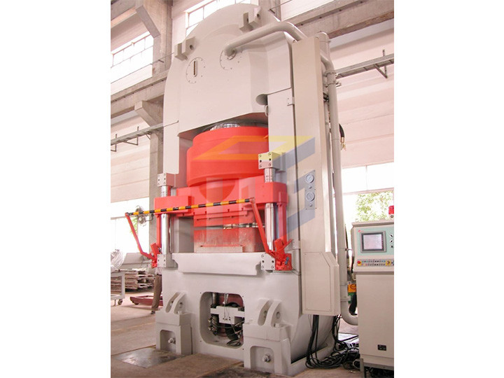 Ceramic steel wire winding hydraulic press