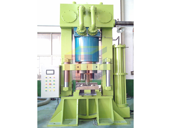 Powder forming steel wire winding hydraulic press