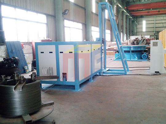Rotary wire winding machine
