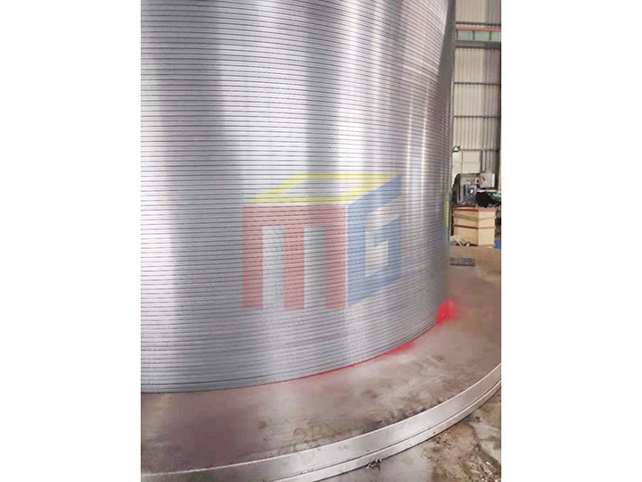 Core tube steel wire winding effect
