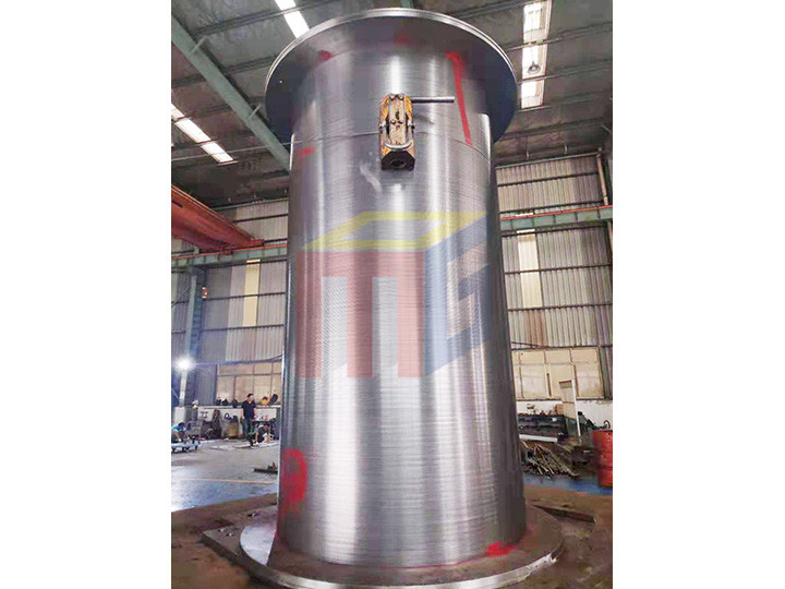 Core tube steel wire winding