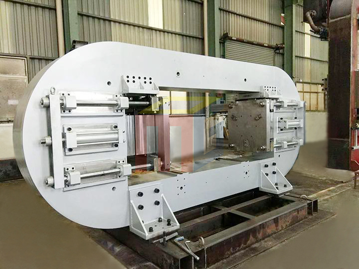 Food sterilization ultra-high pressure hydraulic press